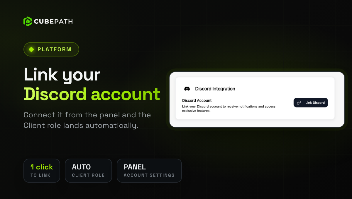 Link your Discord account