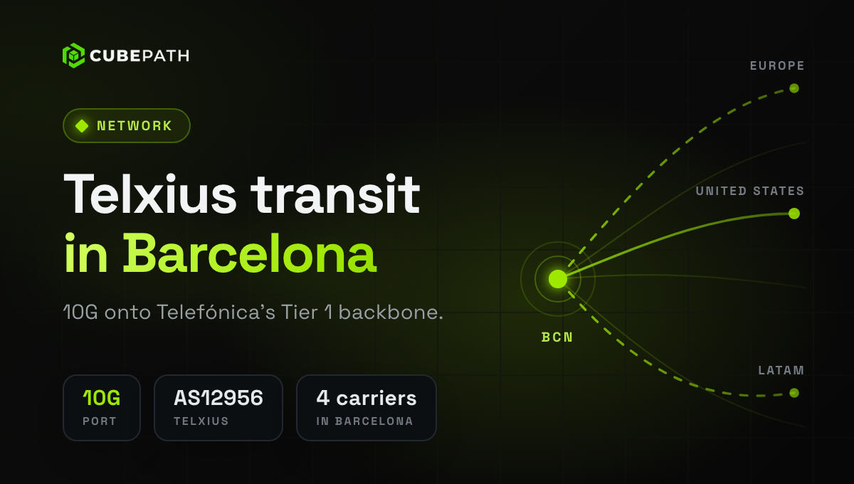 Telxius transit in Barcelona