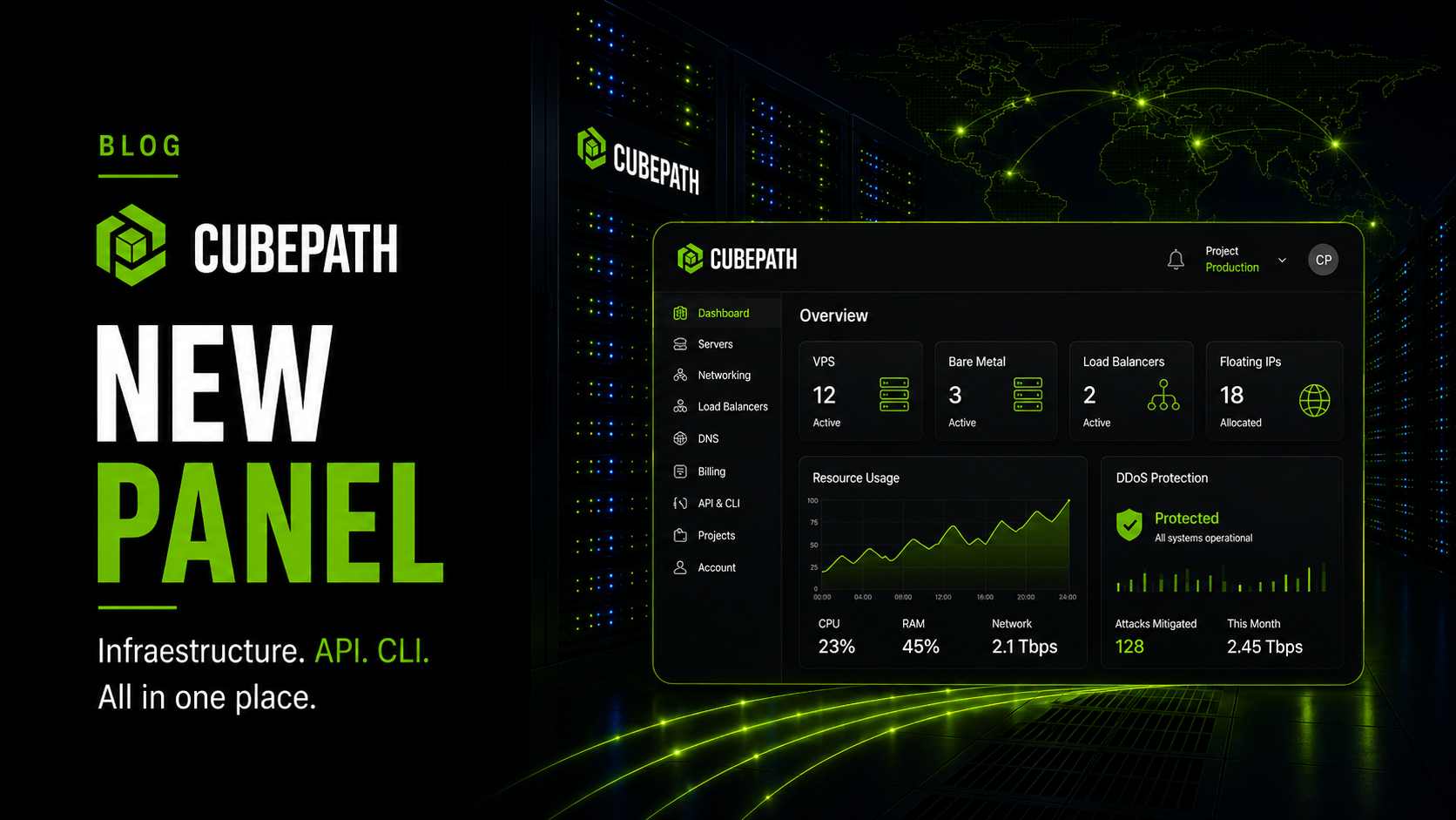 Announcing the New CubePath Panel: The Evolution of Infrastructure Management