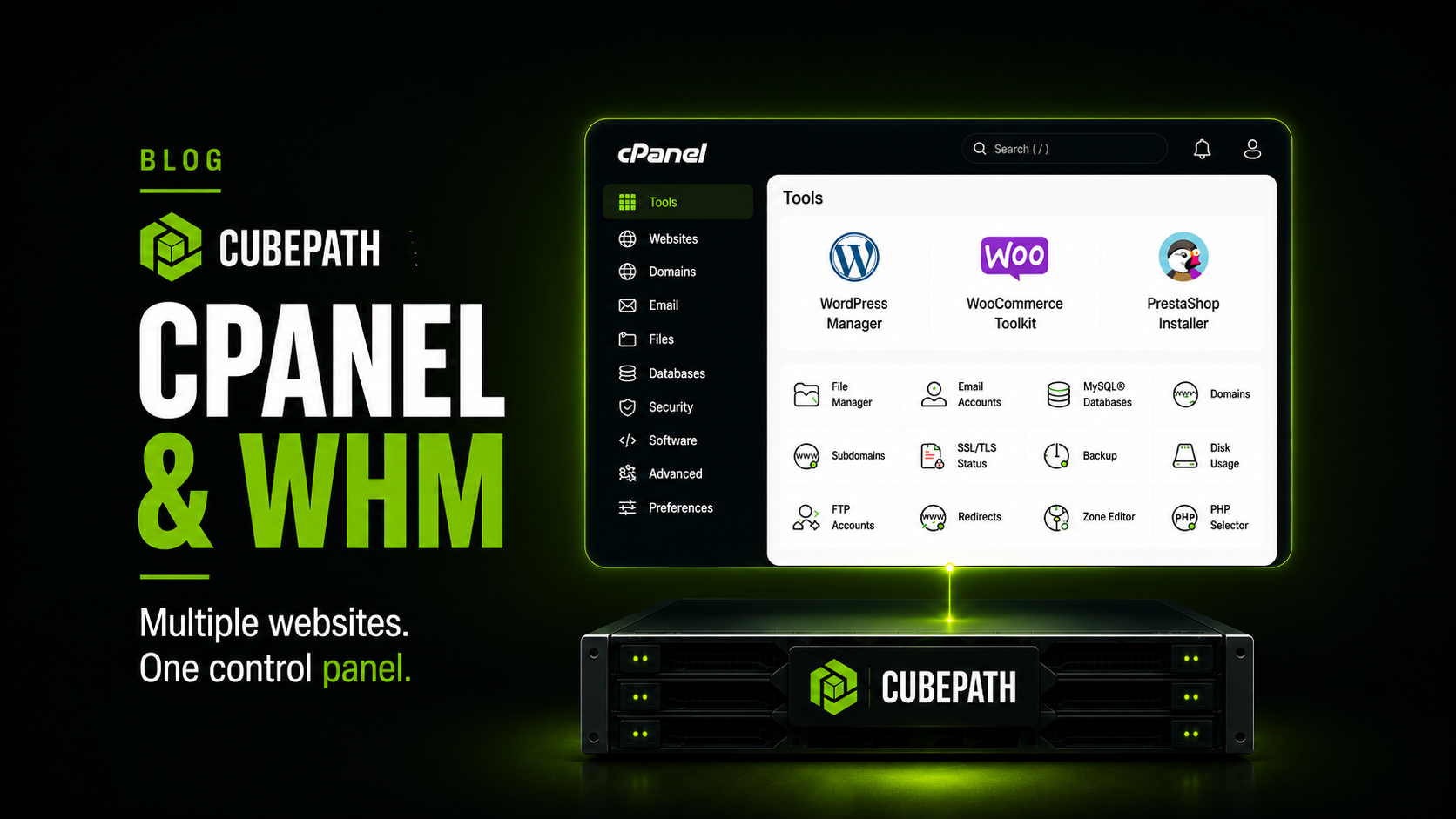 Why Use CPanel for Managing Multiple Websites on a VPS or Dedicated Servers Managed?
