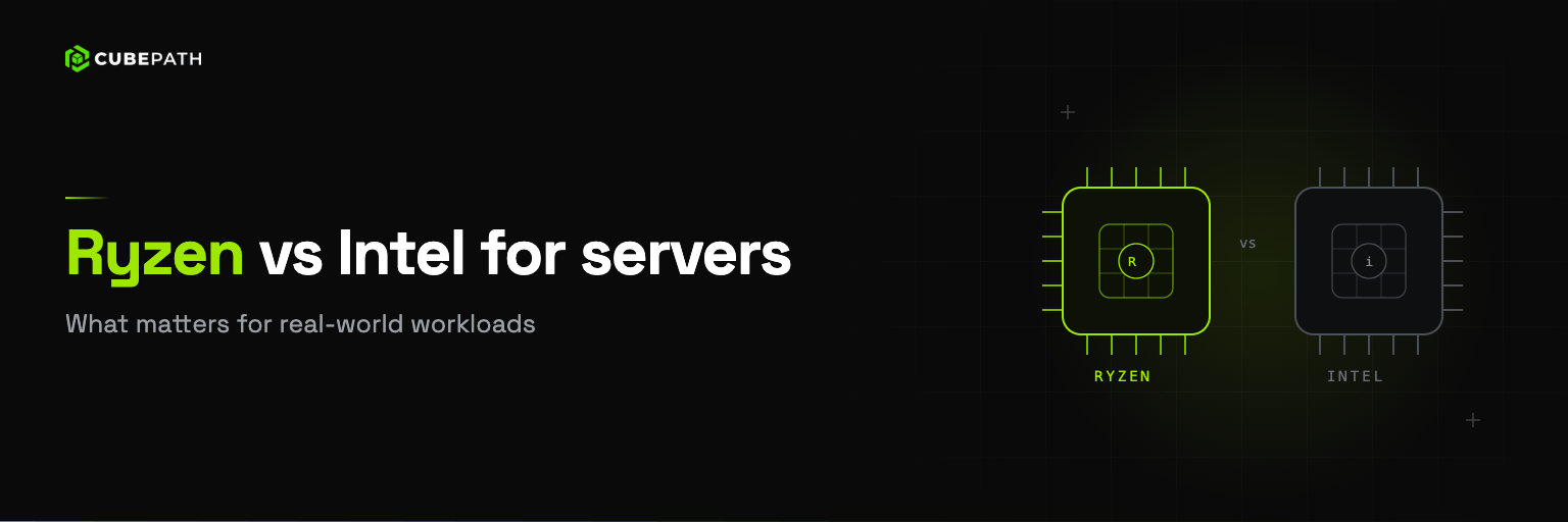 Ryzen vs Intel Xeon Server Advantages